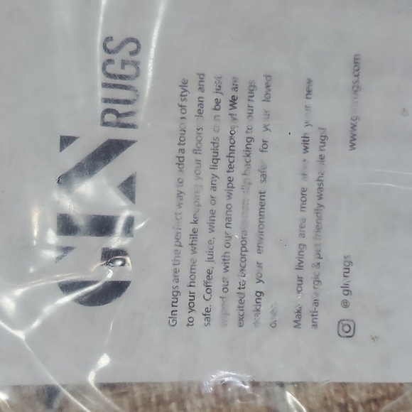 454GLN Rugs Stain Resistant Machine Washable Area Rug - Vintage Boho Distressed - Picture 12 of 15